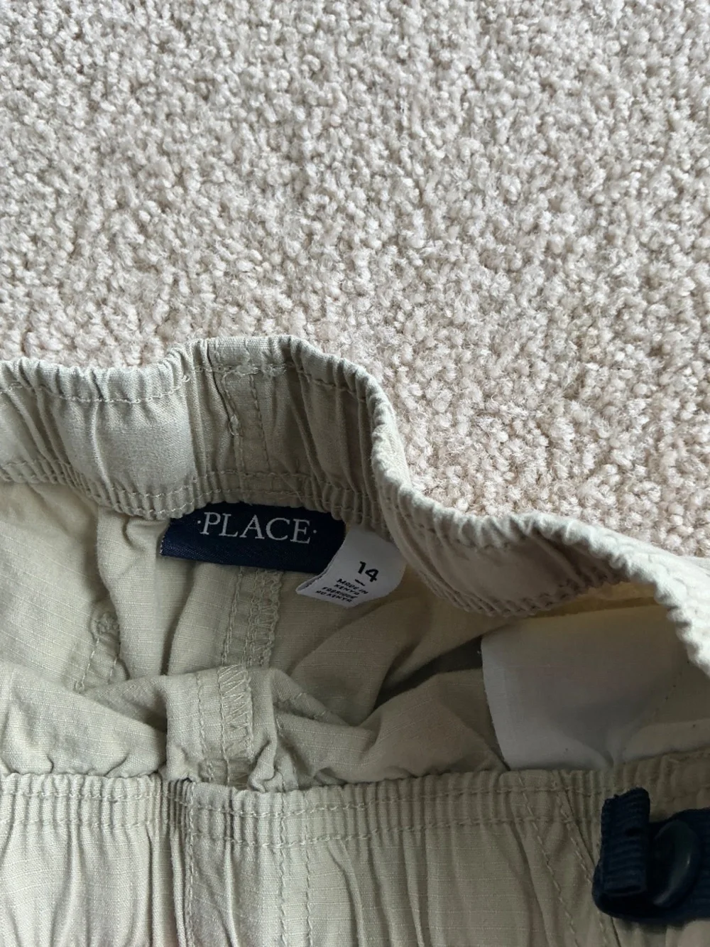 The Children’s Place Boys Size 14 Khaki Pants Adjustable Waist
